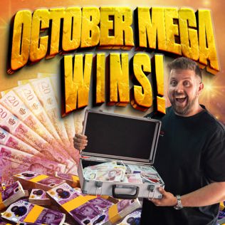 October Mega Wins IW + £2,500 END PRIZE! - 31.10.26