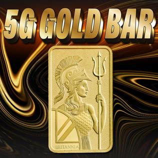 5G Gold Bar *LOW ODDS* 24.09.26