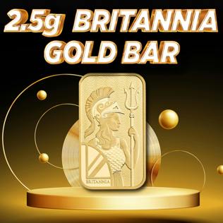 2.5G Gold Bar *LOW ODDS* 22.09.26