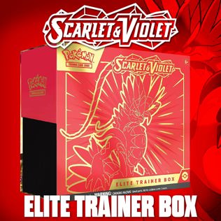 Pokémon Scarlet & Violet Elite Trainer Box (RED) 05.10.26