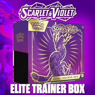 Pokémon Scarlet & Violet Elite Trainer Box (PURPLE) 05.10.26