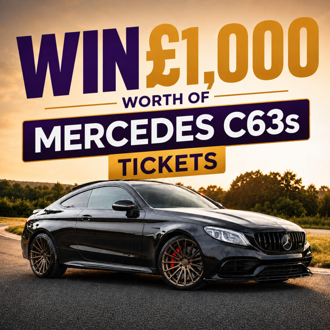 £1,000 Worth Of Mercedes C63s Tickets