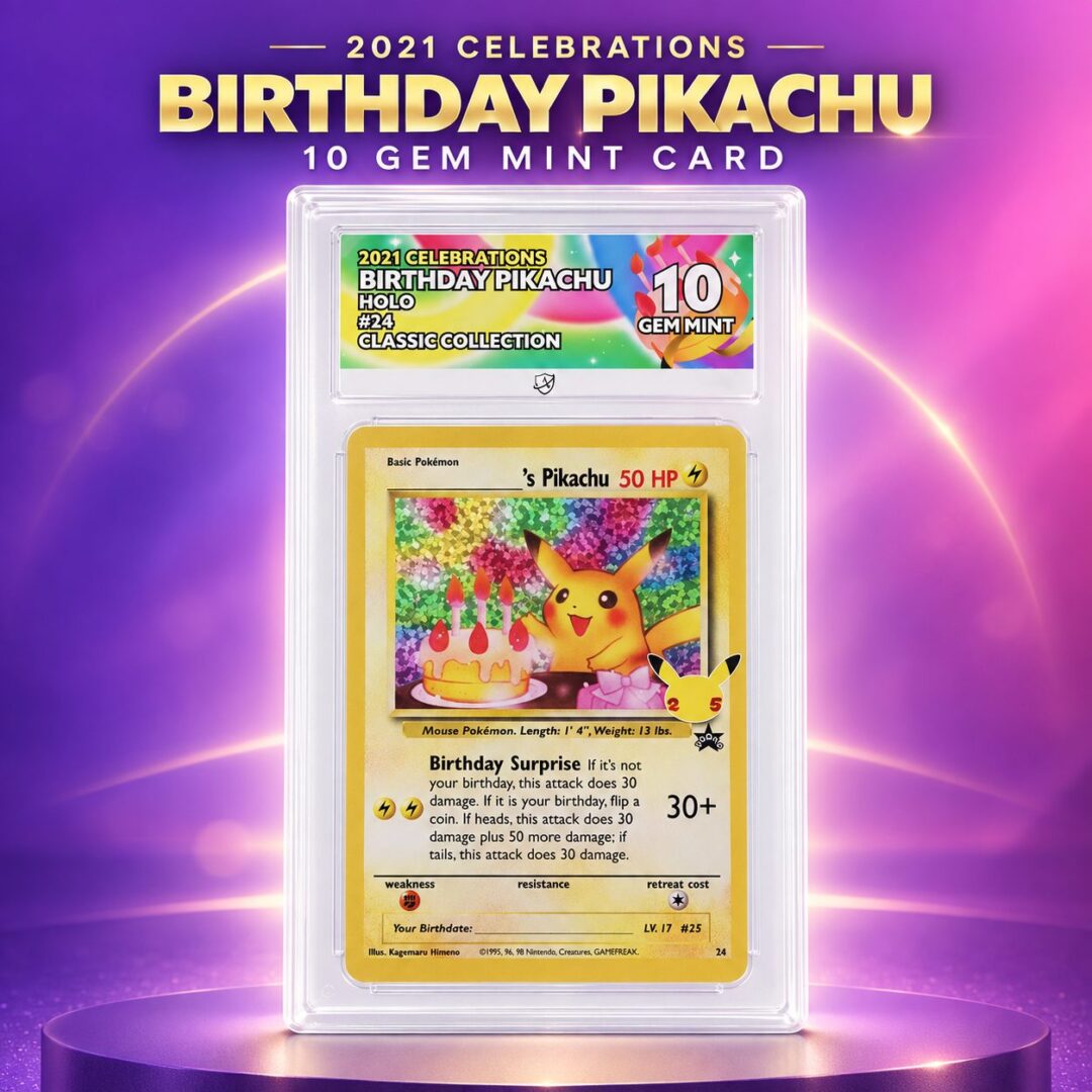 2021 Celebrations Birthday Pikachu