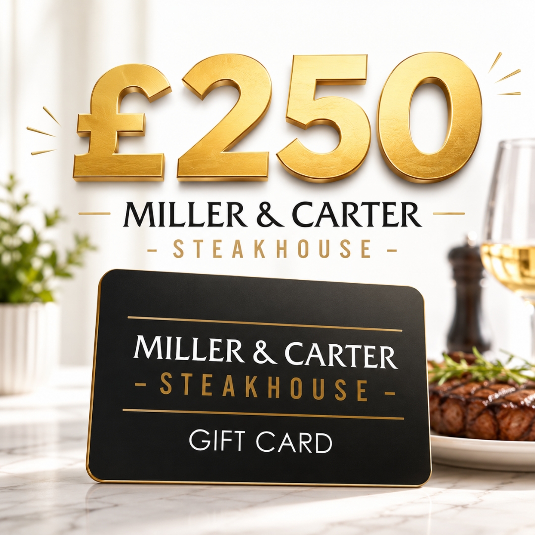 £250 Miller & Carter Gift Card