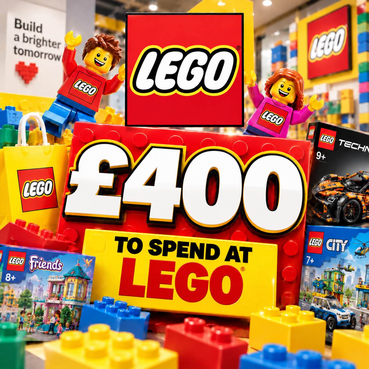 £400 to spend at Lego
