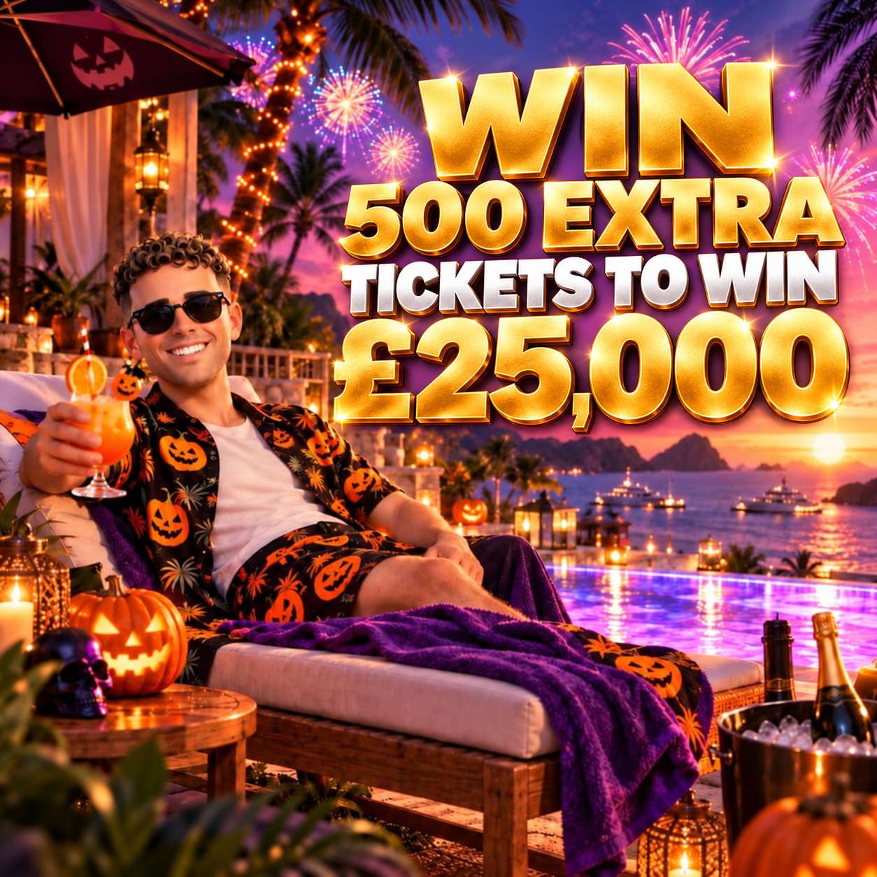 500 Extra Tickets into the £25,000 Tax-Free Cash #2