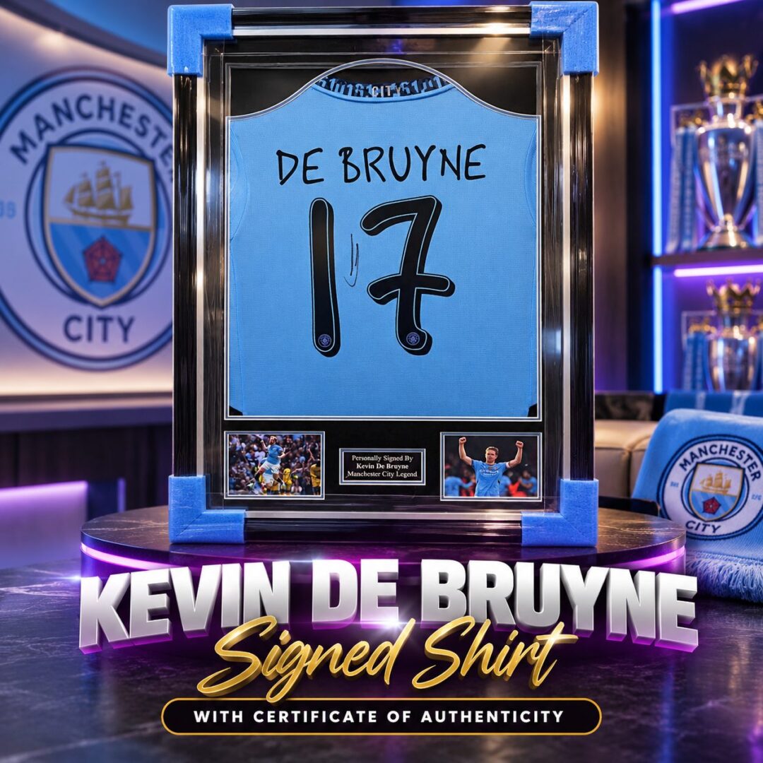 Kevin De Bruyne Signed Shirt