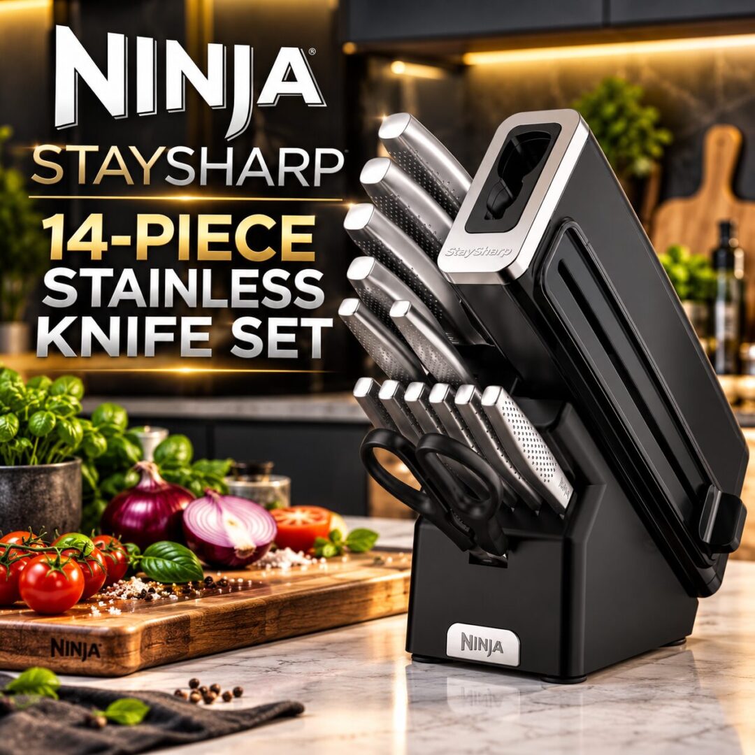 Ninja StaySharp 14-Piece Stainless Knife Set