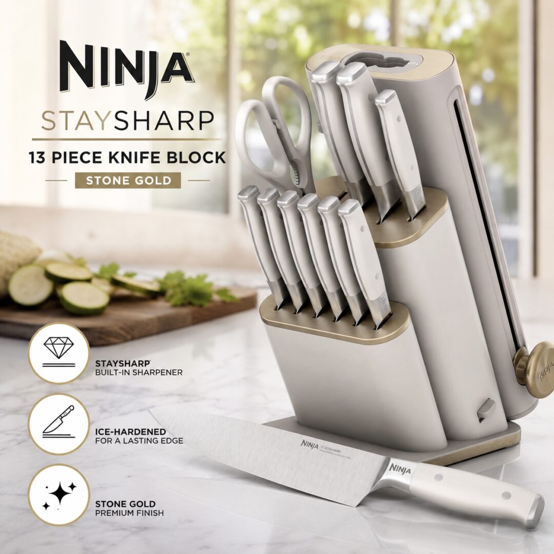 Ninja StaySharp Knife Block Set