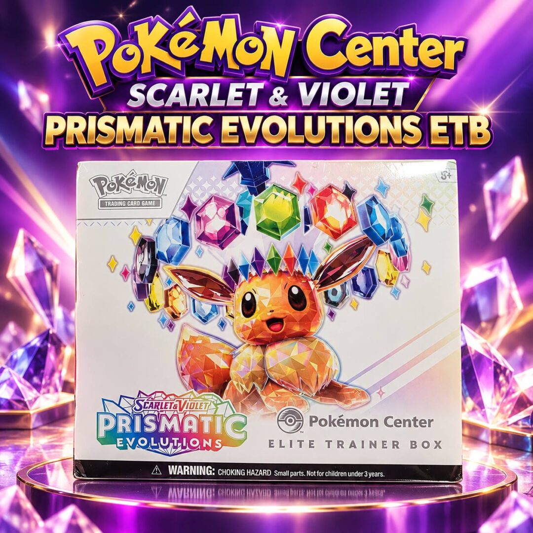 Pokémon Centre Scarlet & Violet Prismatic Evolutions ETB