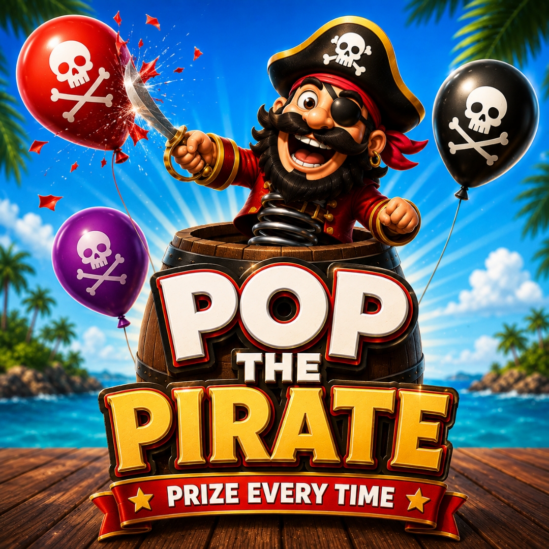 Pop The Pirate | Prize Every Time