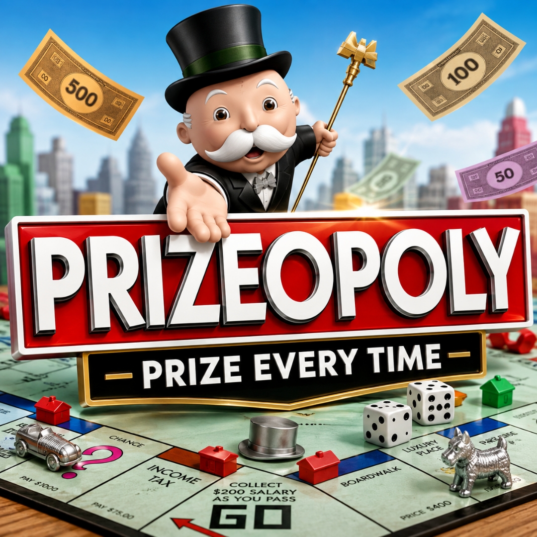 Prizeopoly | Prize Every Time