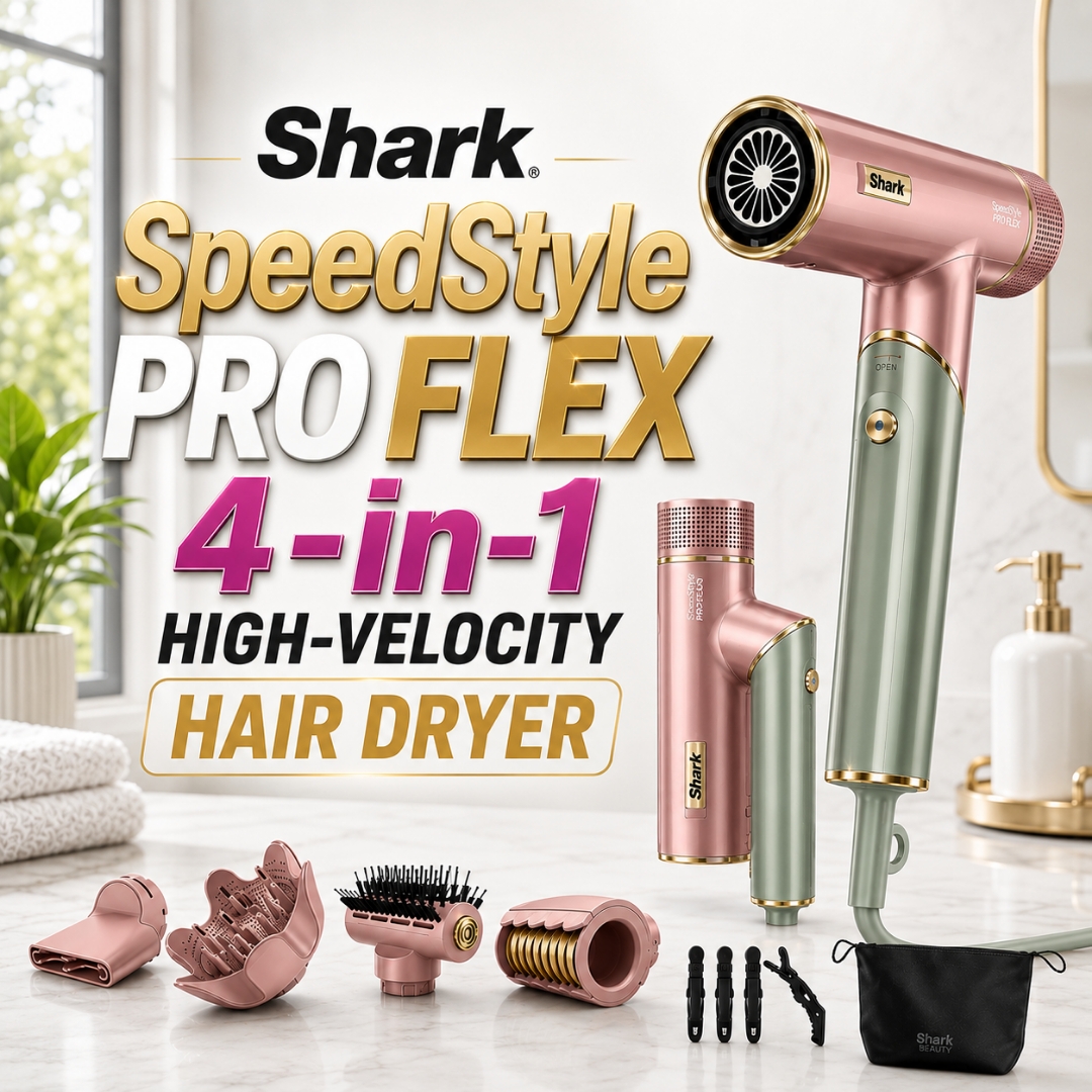Shark SpeedStyle PRO FLEX 4-in1 High-Velocity Hair Dryer