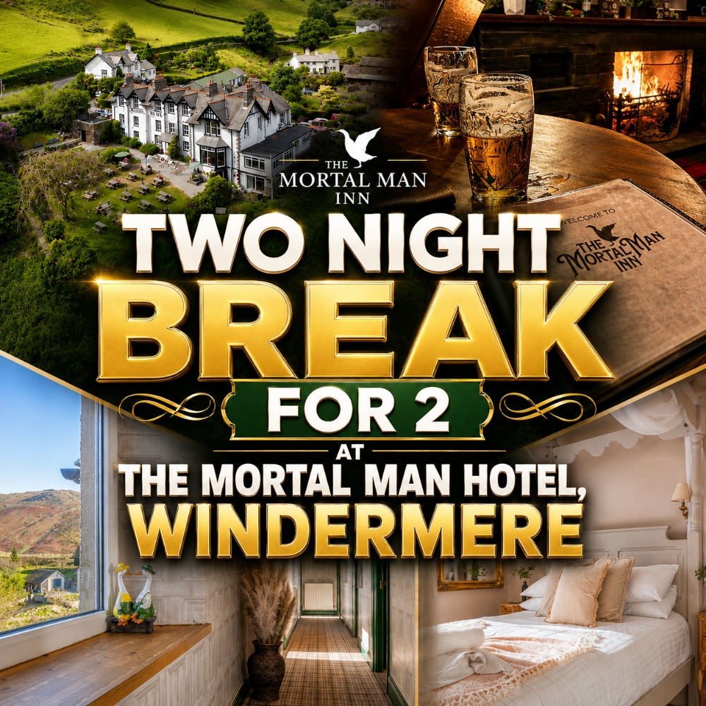 Two Night Lake District Escape with Breakfast for 2 at The Mortal Man Hotel #2