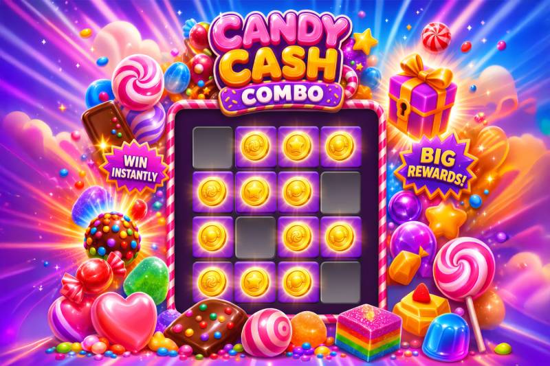 Candy Cash Combo - 50,000 Instant Prizes