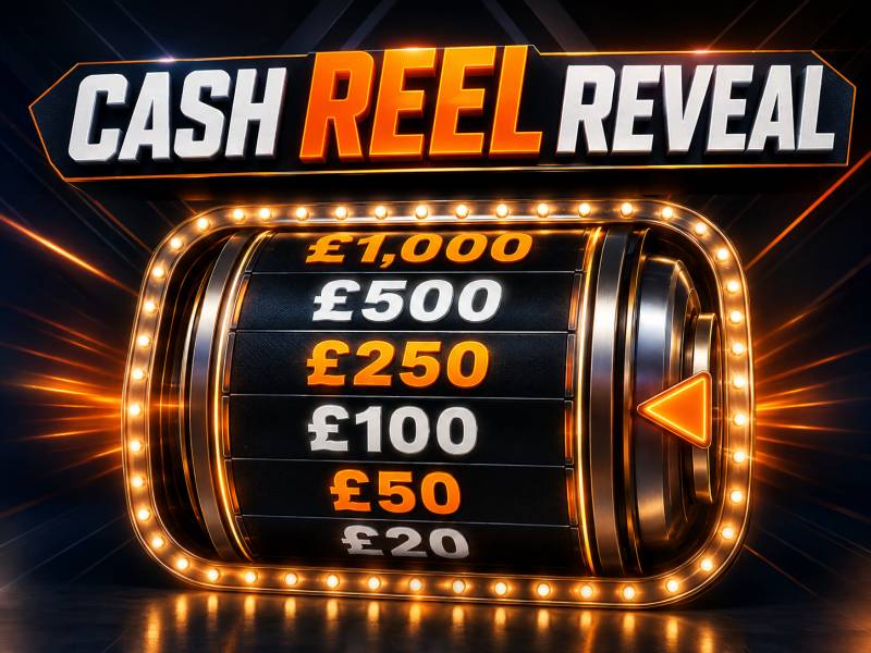 Cash Reel Reveal - Instant Win
