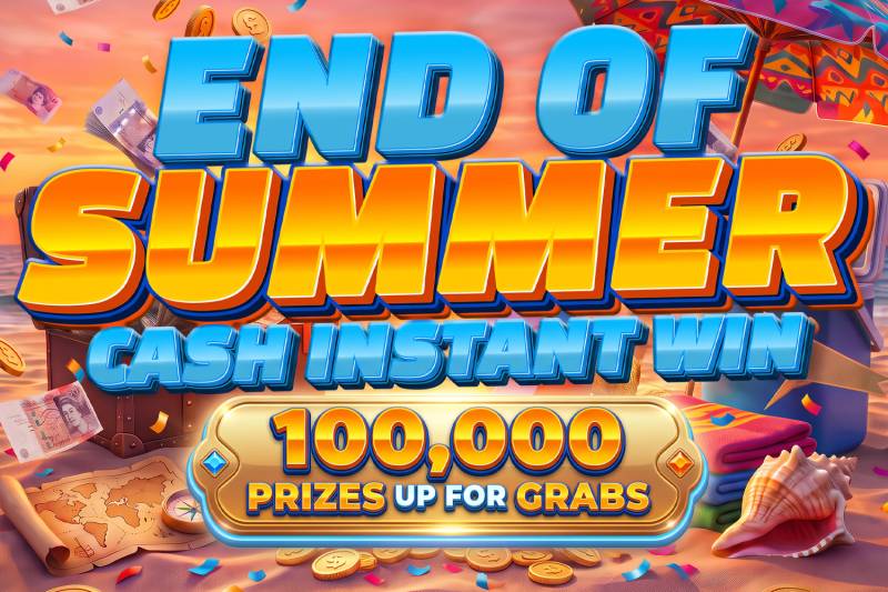 End Of Summer - Cash Instant Win