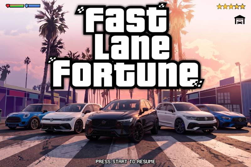 Fast Lane Fortune - Win Cars, Tech, Cash & More / 350,000 Instant Prizes