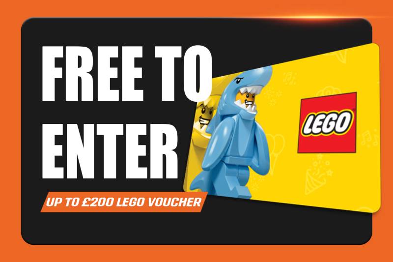 FREE: £100 Lego Voucher (Doubled to £200 over £1 Spend)