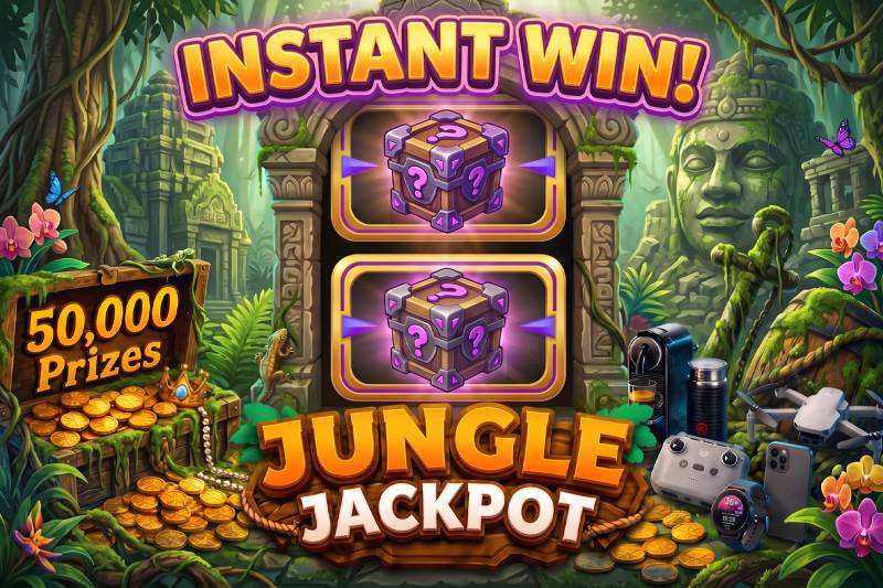 Jungle Jackpot - Instant Win - 50,000 Prizes