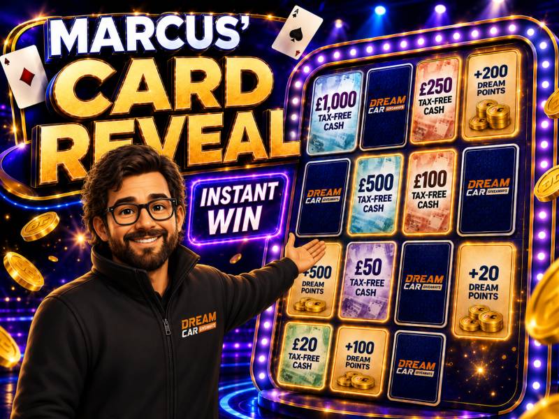 Marcus' Card Reveal Instant Win - 100,000 Instant Prizes
