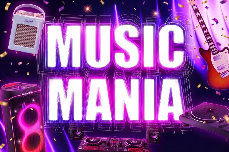 Music Mania - Instant Win - 21,000 Guaranteed Prizes