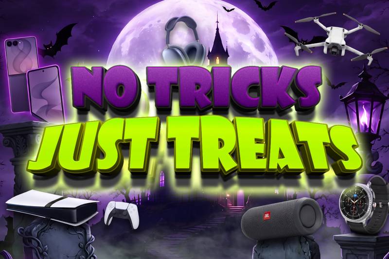 No Tricks, Just Treats - Tech Instant Win - 21,000 Guaranteed Prizes