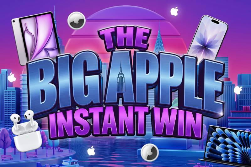 The Big Apple Instant Win - 60,000 Instant Prizes
