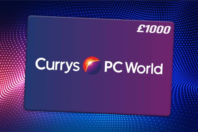 Win this £1,000 Currys PC World Voucher