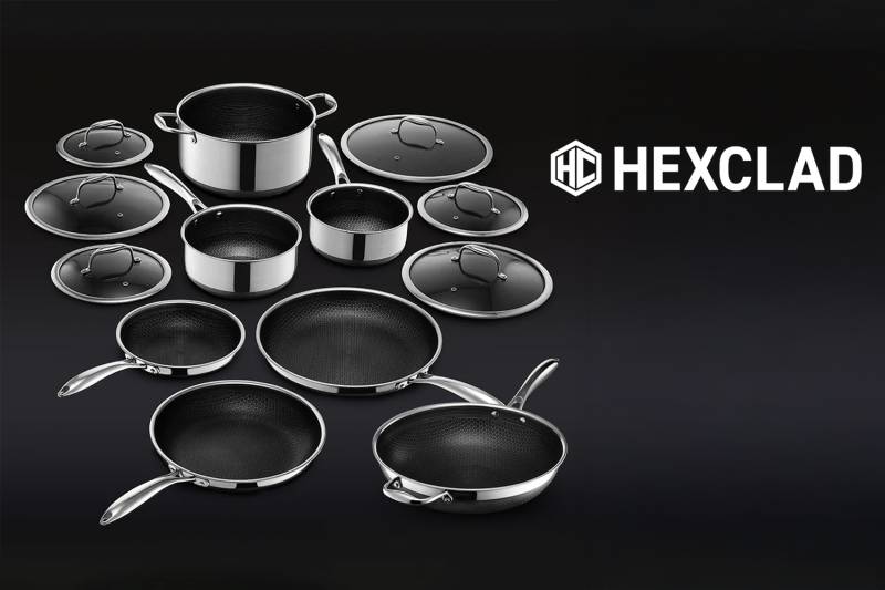 Win this 13 pc HexClad Hybrid Cookware Set
