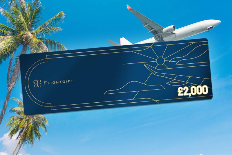 Win this £2,000 Flightgift Voucher