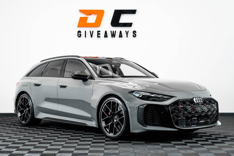 Win this 2026 Audi RS5 Avant & £3,000 or £90,000 Tax Free