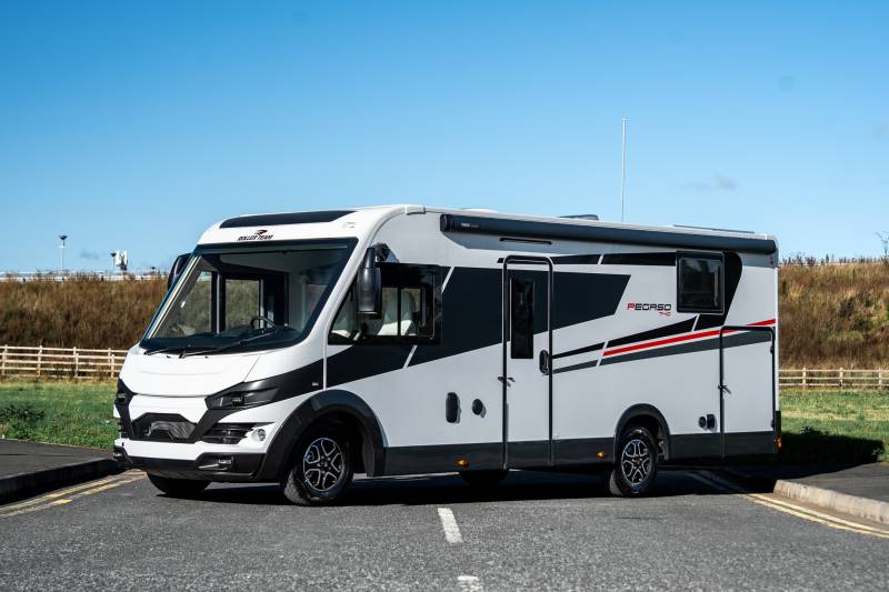Win this Brand New Roller Team Pegaso 740 & £3,000 or £65,000 Tax Free