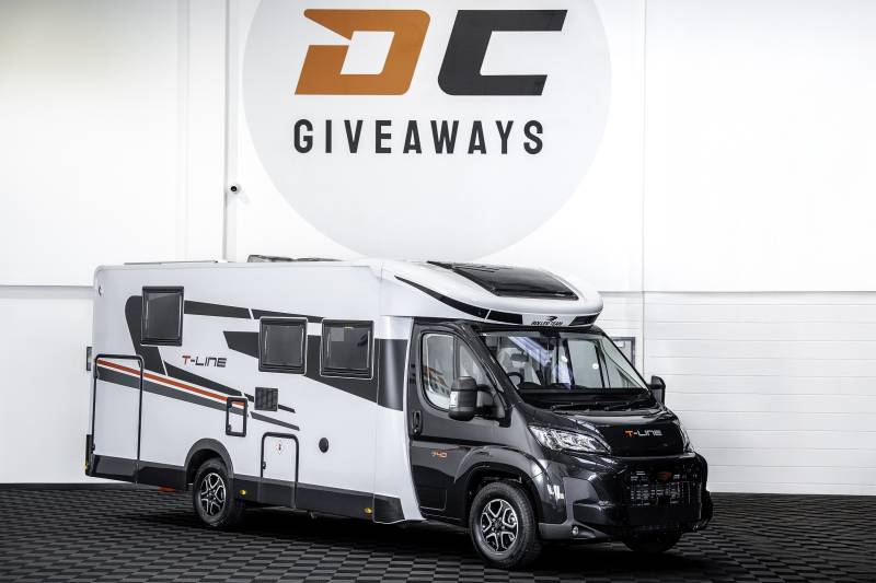 Win this Brand New Roller Team T-Line 740 Camper or £58,000 Tax Free