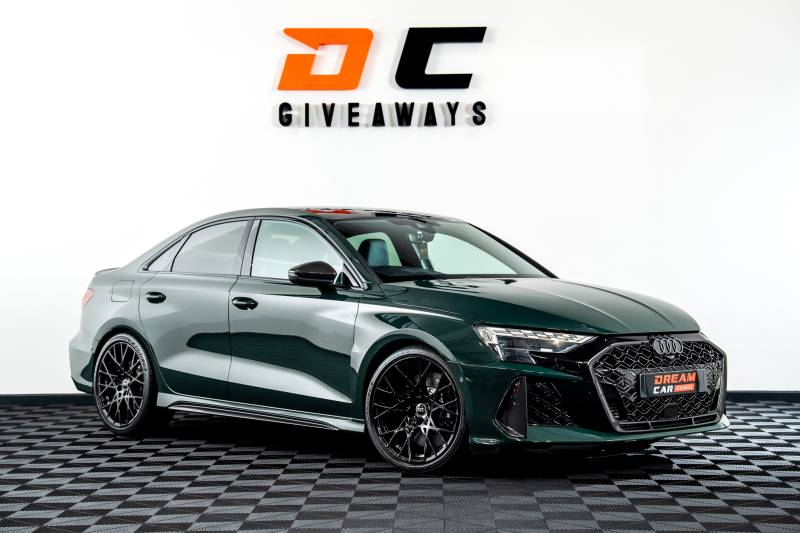 Win this Carbon Vorsprung Audi RS3 & £3,000 or £46,000 Tax Free