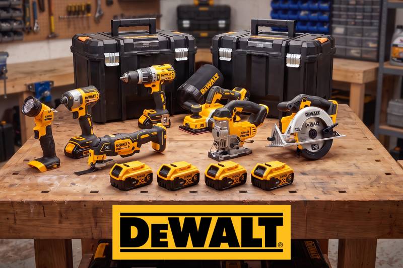 Win this DeWalt TDKIT8 XR 18V 8 Piece Brushless Cordless Kit
