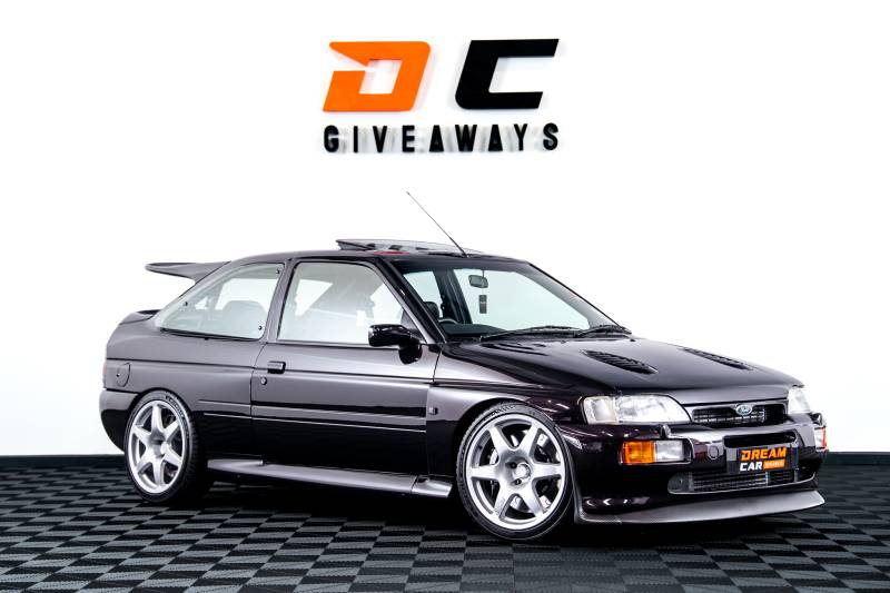 Win this Escort Cosworth RS or £65,000 Tax Free