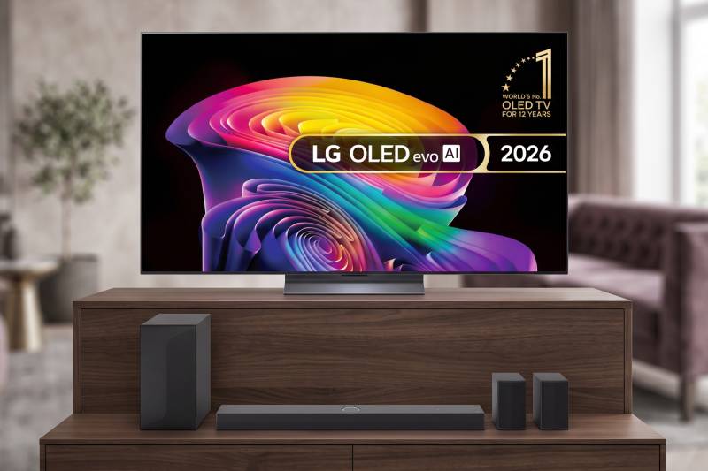 Win this LG C6 65" OLED AI 4K HDR Smart TV 2026 & Wireless Sound Bar with Dolby Atmos Bundle
