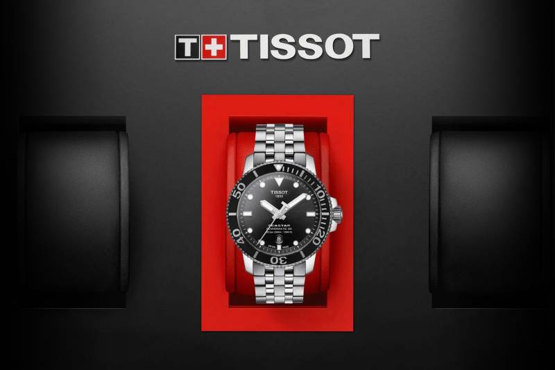 Win this LOW ODDS Tissot Seastar 1000 Powermatic 80 Black Dial 43mm Automatic Gents Watch
