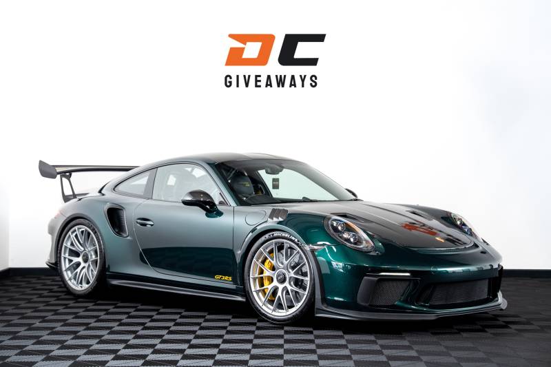 Win this Porsche GT3RS & £5,000 or £180,000 Tax Free