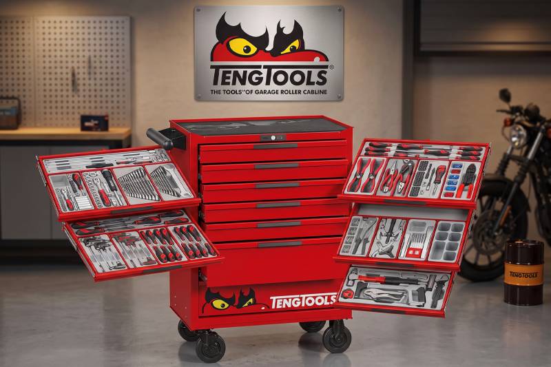 Win this Teng Tools 26" PRO35 roller cabinet tool kit 516 pieces