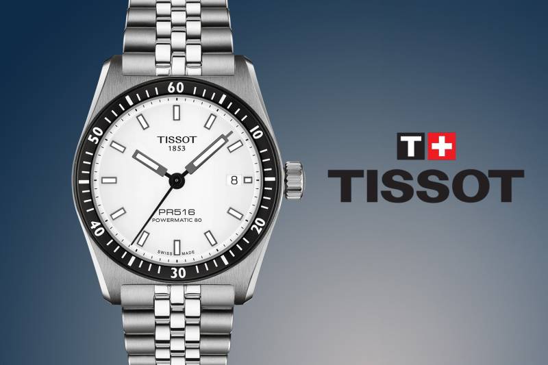 Win this Tissot PR516 Powermatic 80 White Dial 38mm Gents Watch