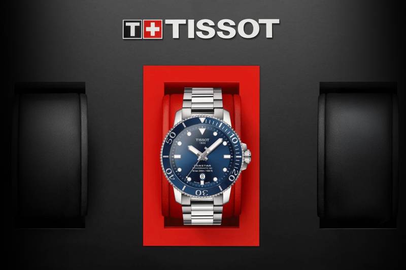 Win this Tissot Seastar 1000 Powermatic 80 Blue Dial 43mm Automatic Gents Watch - Only 799 Entries