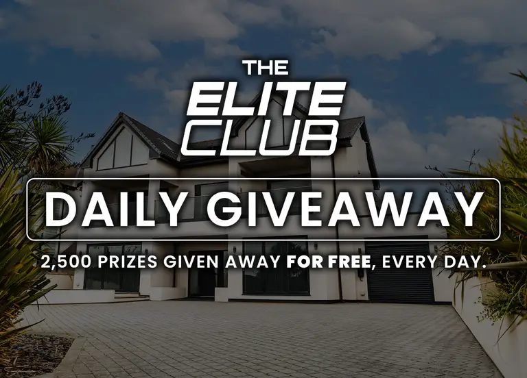 Elite Club Daily Giveaway 2,500 FREE Winners Every Day — 2,500 FREE Winners Every Day