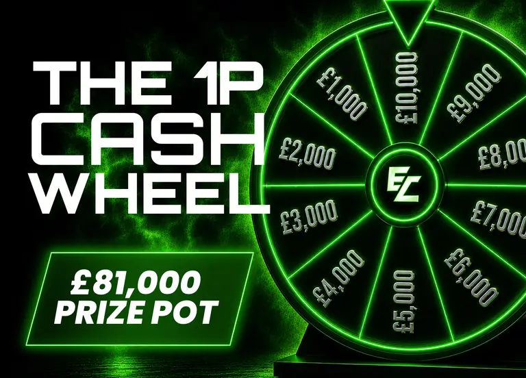 The 1p Cash Wheel — £81,000 Prize Pot