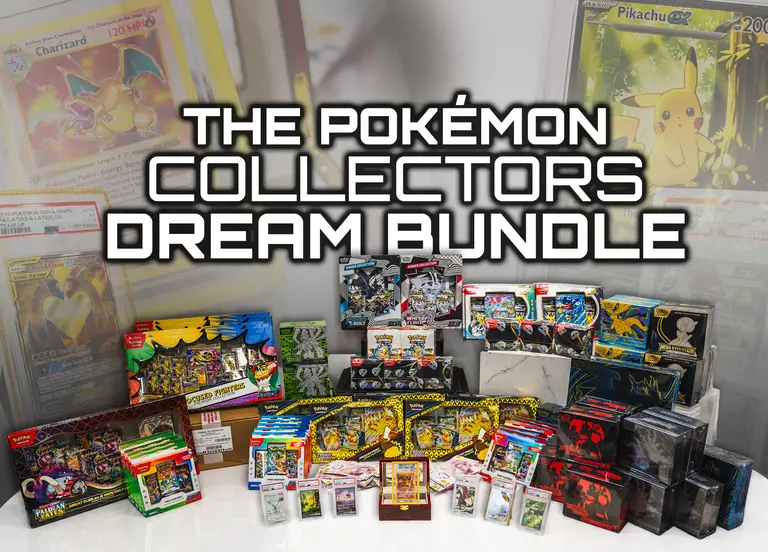The Pokémon Collectors Dream Bundle + £10,000 Cash — £25,000 Cash Alternative