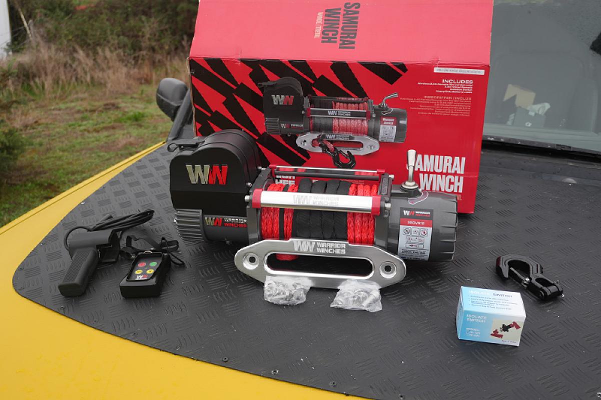 Warrior Samurai V2 9,500lbs winch