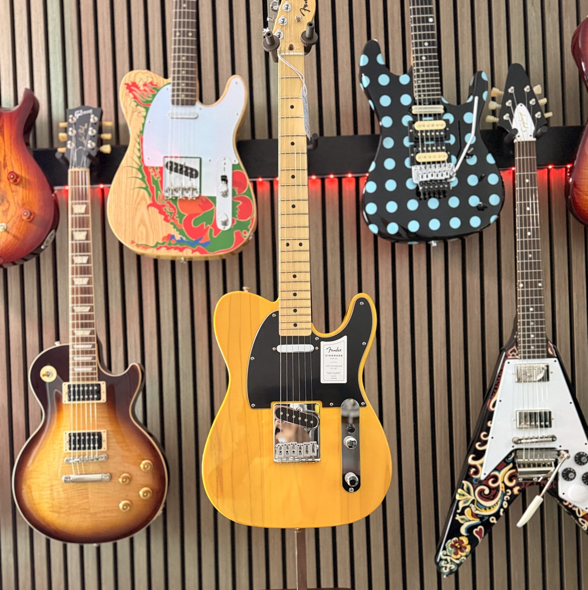 NEW FENDER TELECASTER IN BUTTERSCOTCH #17