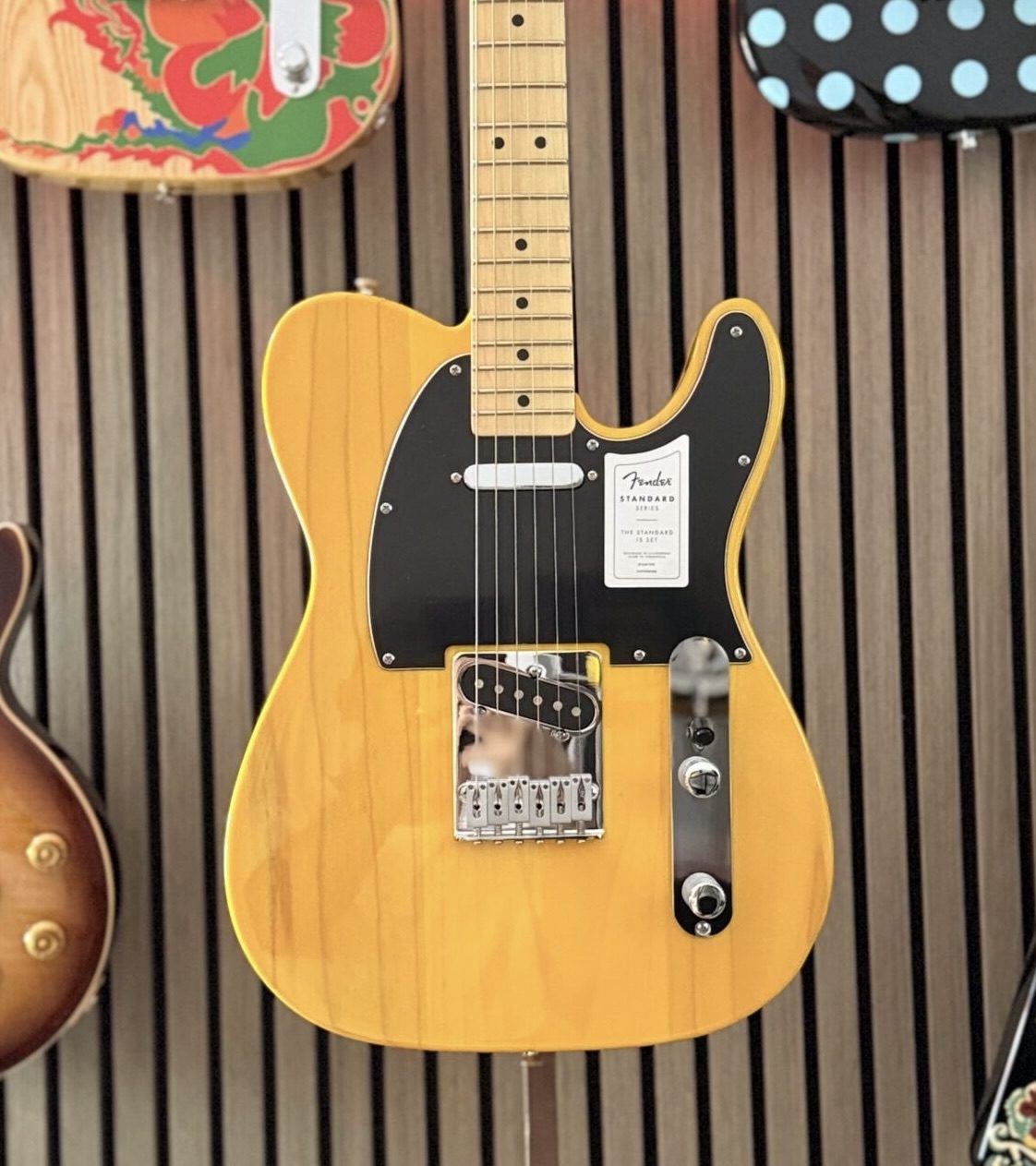 NEW FENDER TELECASTER IN BUTTERSCOTCH #20