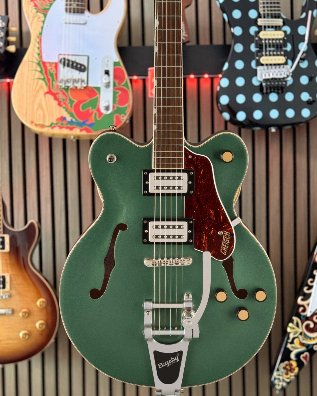 New Gretsch G2622T Streamliner Center Block Steel Olive